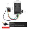 Ebike Dual Remote Control Electric Vehicle Alarm 6-pin Interface