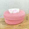 Tissue Box Cover Facial Tissue Holder Napkin Organizer Dispenser for Bathroom Vanity Countertop Night Stands Desk Tabletop Car