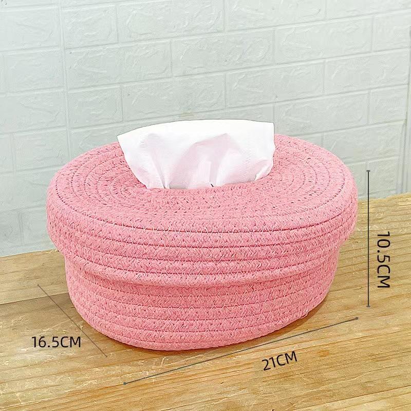 

Tissue Box Cover Facial Tissue Holder Napkin Organizer Dispenser for Bathroom Vanity Countertop Night Stands Desk Tabletop Car