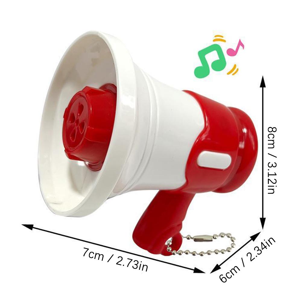 2025 New Loudspeaker Keychain Ornament Small Speaker Backpack Ornament Recording Mini Amplifier Ultra-small Megaphone