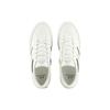 Armani Exchange Leather Round Toe Lace-Up Low-Top Sneakers Men sneakers White XUX165XV7581K488