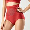 Women High Waisted Tummy Control Panties Honeycomb Design Breathable Butt Lifting Briefs Seamless Shapewear Underwear