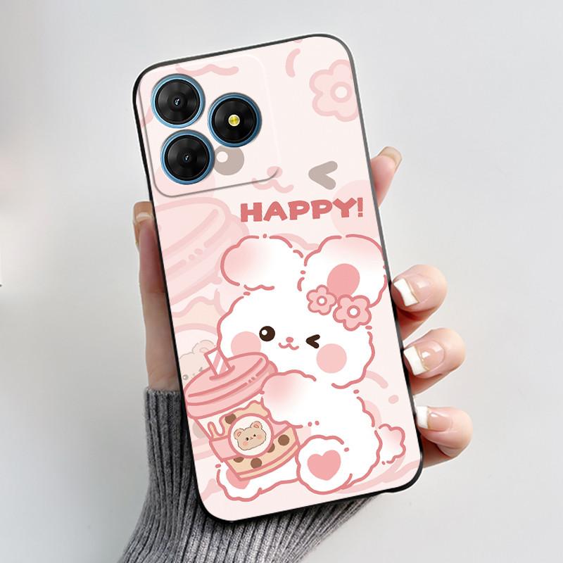 Für Blackview Oscal Flat 2 2C 1C Handyhülle Luxuriös Niedlich Cool Weiches TPU Silikon Rückabdeckung für Oscal Flat2 Flat2C Flat1C Hüllen