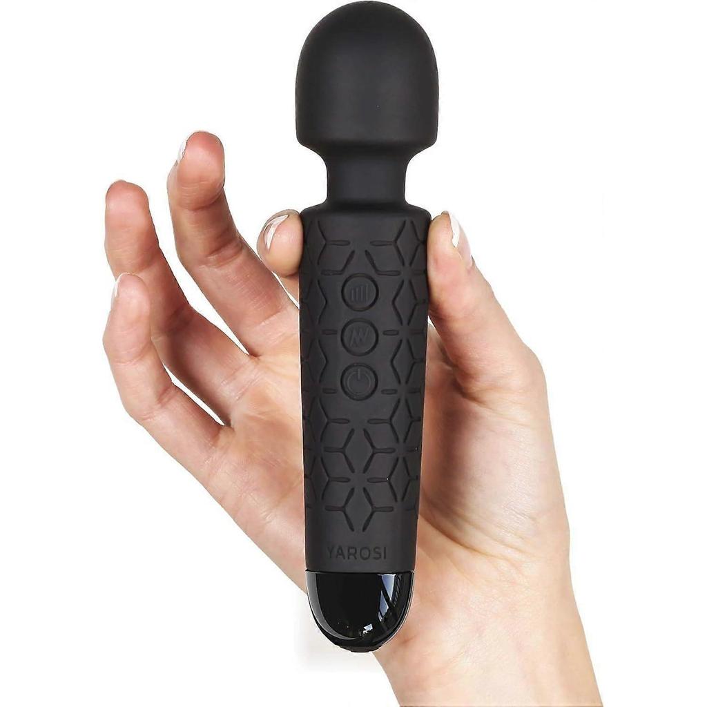 Micro Personal Massage Wand Smallest Strongest Handheld Cordless Massager, Strong Powerful Compact Perfect For Travel, Magic Stress Away, All Body Ba