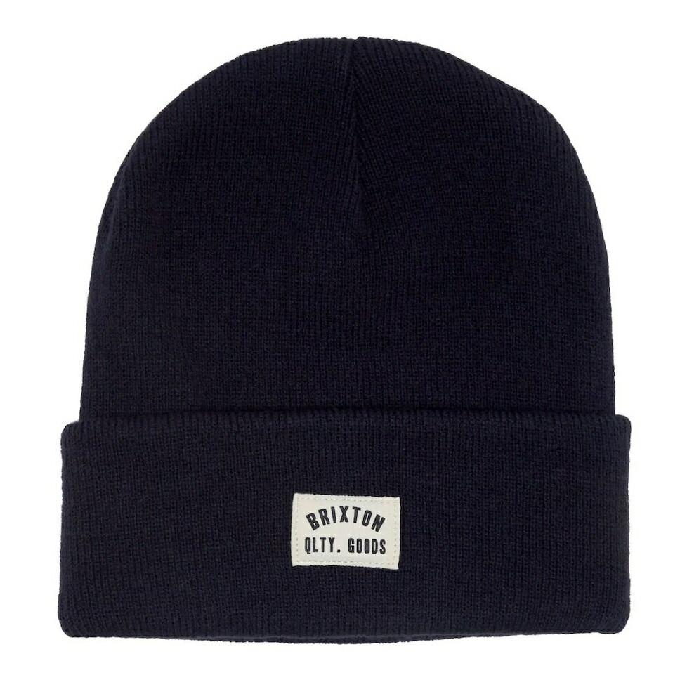 Used Brixton Woodburn Watch Beanie Navy Free Shipping