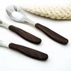 Wood Grain Handle Wooden Chopsticks Set Japanese Style Two-Piece Tableware  Student Use