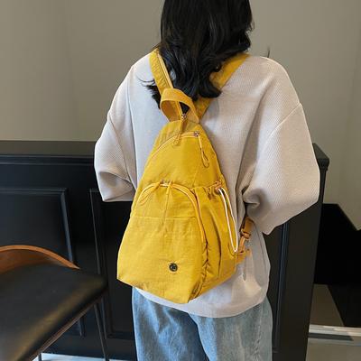 Multifunctional Chest Bag Large Capacity Travel Backpack Student Schoolbag Lightweight Travel Bag