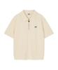 Wacky Willy Sweat Collar Short Sleeve T-Shirt Cream