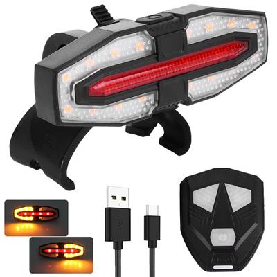 Usb Rechargeable Led Turn Signal Tail Light For Xiaomi M365 Pro 2 Mi 4 Electric Scooter Waterproof Rear Warning Lamp