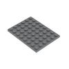 Non-Toxic Moc Small Particle Building Blocks 6X8 Pieces Base Plate Diy Parts Accessories Compatible 3036