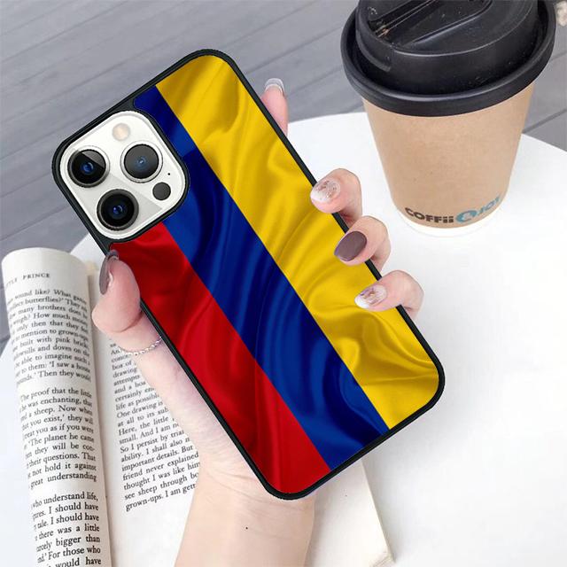 Colombia Flag phone Case Cover For iPhone 17 Air 16 15 14 Plus For apple 16 11 12 13 Pro Max coque