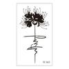Waterproof Long-lasting Cute Peacock Feather Temporary Tattoo Stickers for Women