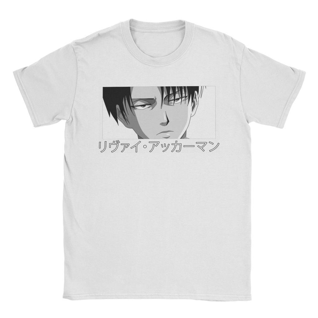 Vintage Attack on Titan T-Shirts Men O Neck Pure Cotton T Shirt AOT Anime Manga Short Sleeve Tee Shirt Gift Idea Clothing