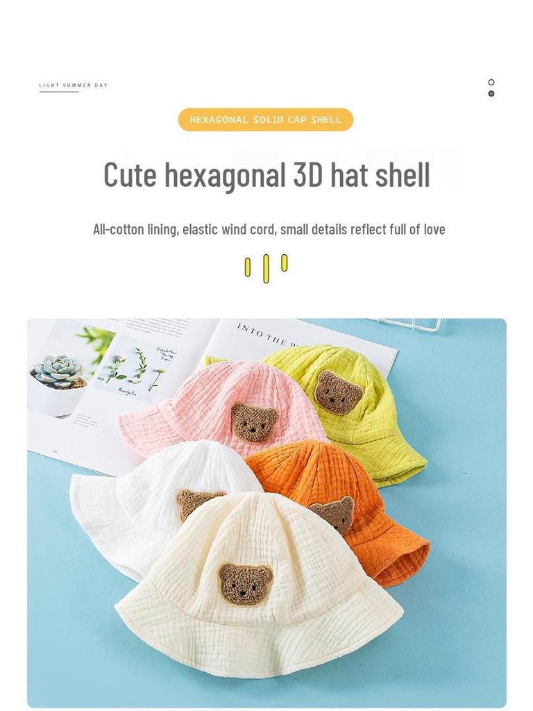Infant Short Sleeve Summer Pajamas - Pure Cotton Gauze Baby Romper
