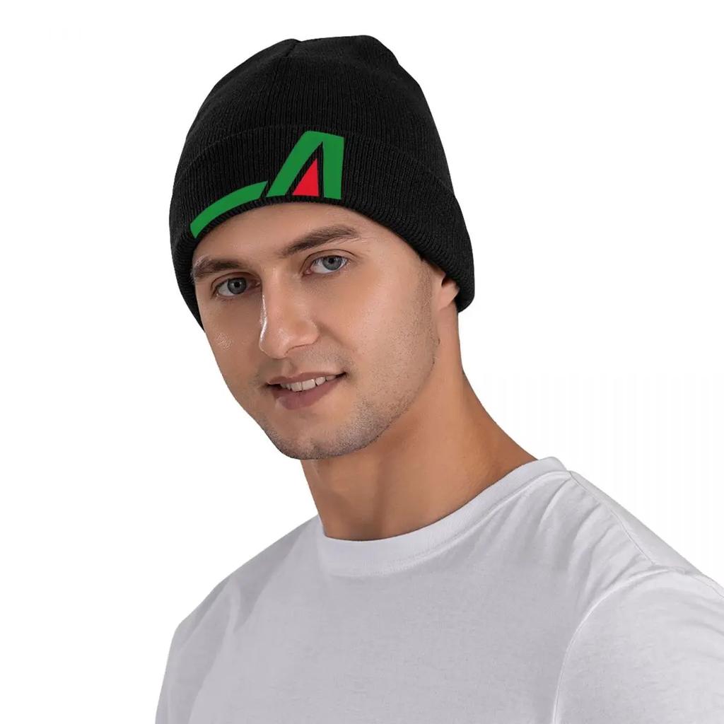 Alitalia Rally Knit Hat Beanies Autumn Winter Hat Warm Acrylic Hip-hop Cap for Men Women Gifts