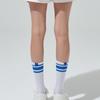 BLUDOT Blue 3-Stripe Knee Socks_WH