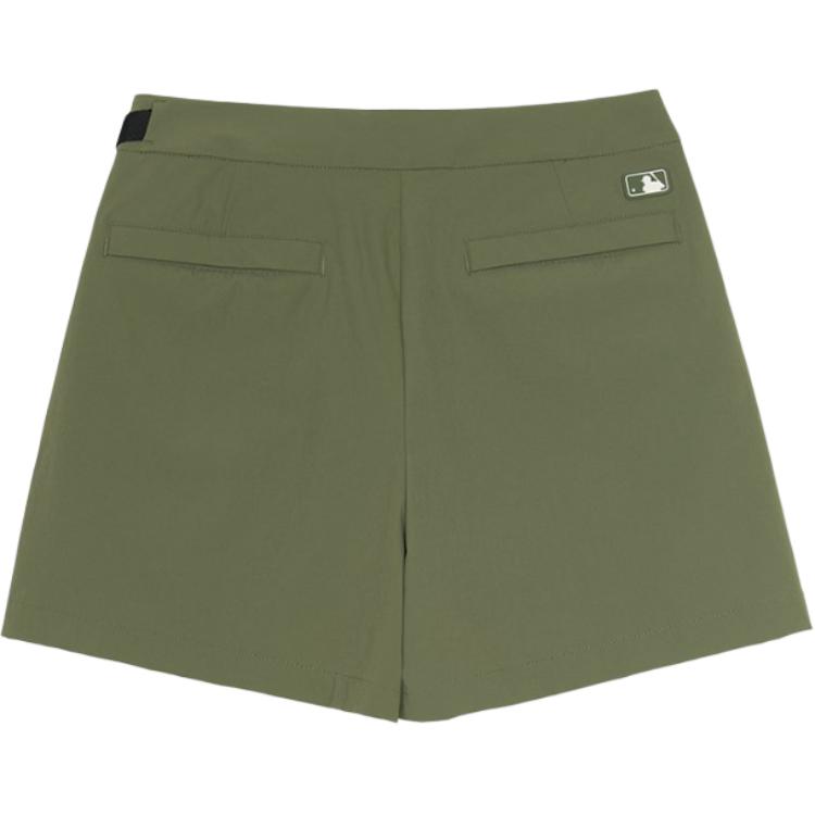 New MLB Casual Shorts Women's Green 3FSKB0353-43KAL