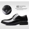 Men's Large British Style Shiny Leather Shoes: Casual, Formal, Wedding & Everyday Wear