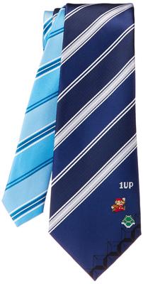[Florence Spec] SUPER MARIO BROS. Mario Krawatte 19SS JMA000004 Herren Marineblau Größe 3 (Japan) Freie Größe