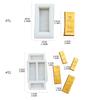 Flexible Gold Brick Silicone Mold Chocolate Gumpaste Making Mold Baking Tool Creative Fondant Dessert Mould