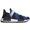 Adidas Nmd Hu Pharrell X Bbc Blue Plaid Sneakers EF7387