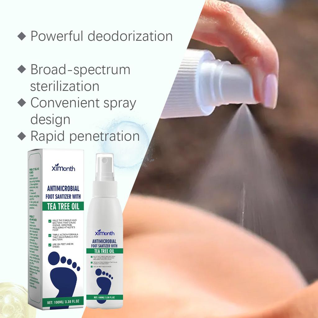 XIMONTH Foot Moisturizer – Care for Dry, Cracked Heels, Soothes & Refreshes, Odor Control Less