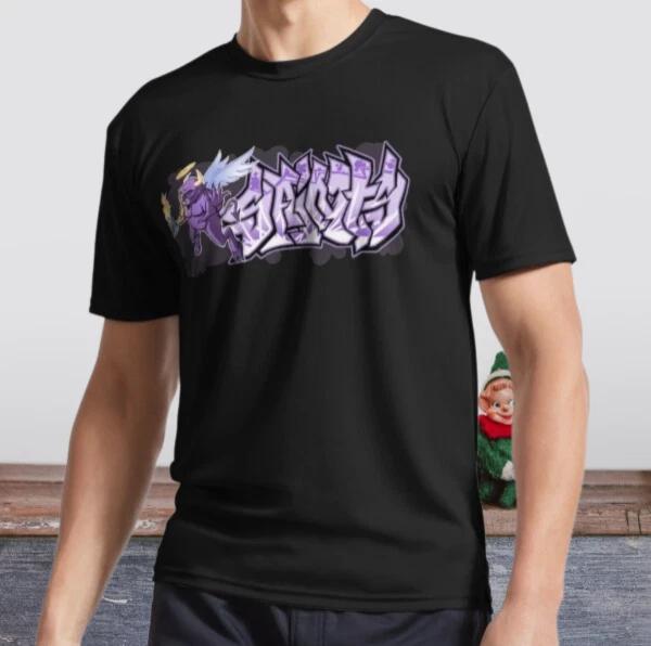 New Shirt Saints Row Graffiti Sticker Active Logo T-Shirt Funny Size S to 5XL