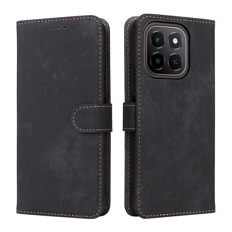Flip Cover für Honor X6C 4G PU-Leder Ganzkörperschutz [RFID-Blockierung] Handyhüllen Wallet Cover