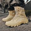 New Men Tactical Boot Military Original Safety Size Plus Work Hunting Hiking Shoes Breathable Outdoor Desert Army Climbing Shoes