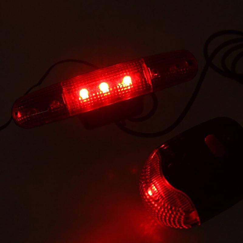 Pisca-pisca versátil para mountain bike + lanterna traseira para bicicleta + buzina