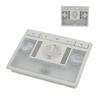 Gray Dome Reading Light 6Q0959613A Car Accessory Replacement for Seat Altea Leon Toledo