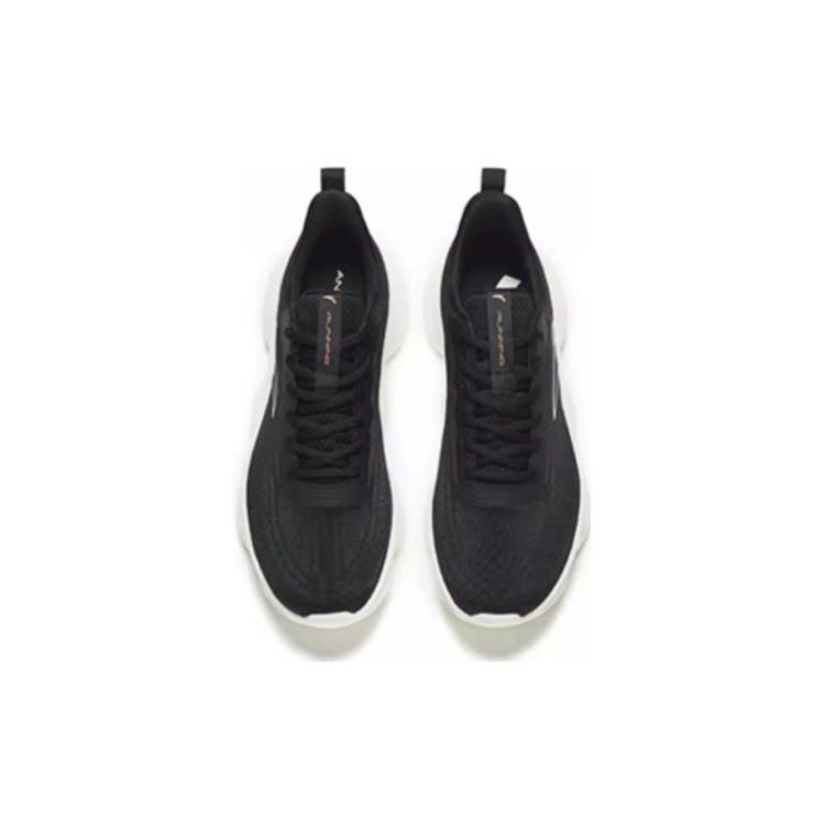 Anta Comfortable Versatile Non-Slip Wear-Resistant Low-Top Running Shoes Men sneaker Black 912335572-1