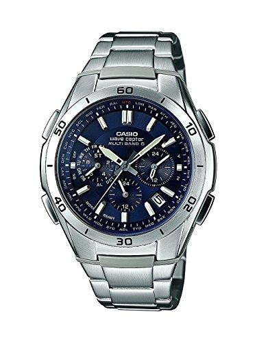 

Мужские серебристые часы Casio Wave Ceptor WVQ -M410DE-1A2JF / -M410DE-2A2JF, Официальный японский продукт, Радиоуправляемые, Солнечные