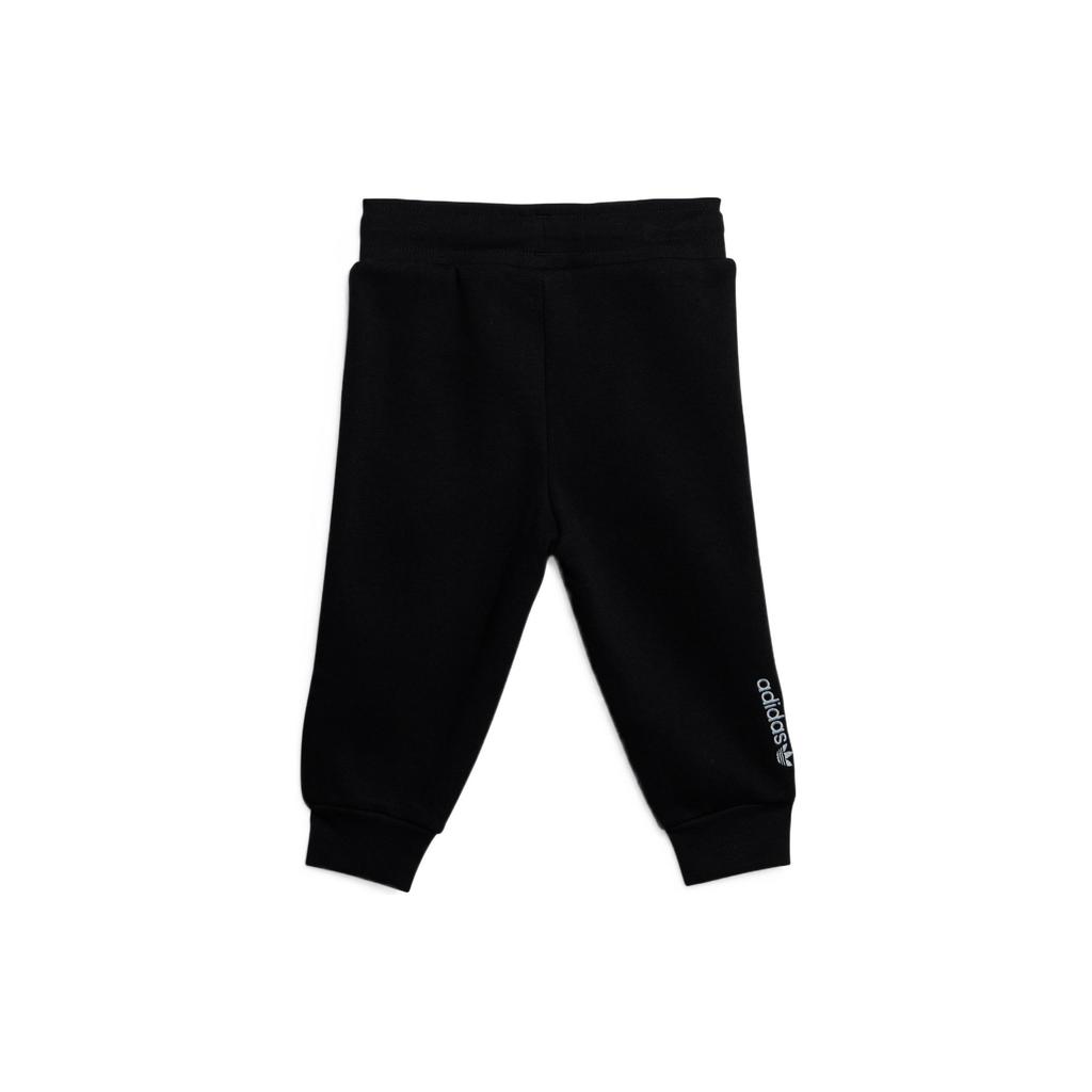 (PS) Adidas Adicolor Crew Set 'Black Grey' Kids' IC9113