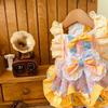 Pet Summer Lolita Spring Summer Pet Princess Bow Thin Cute Small Body Dog Summer Dress
