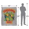 TMNT Cowabunga Dude Silky Supersoft Blanket