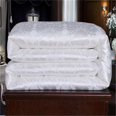 PUSHANGMEI Satin Jacquard Mulberry Silk Quilt