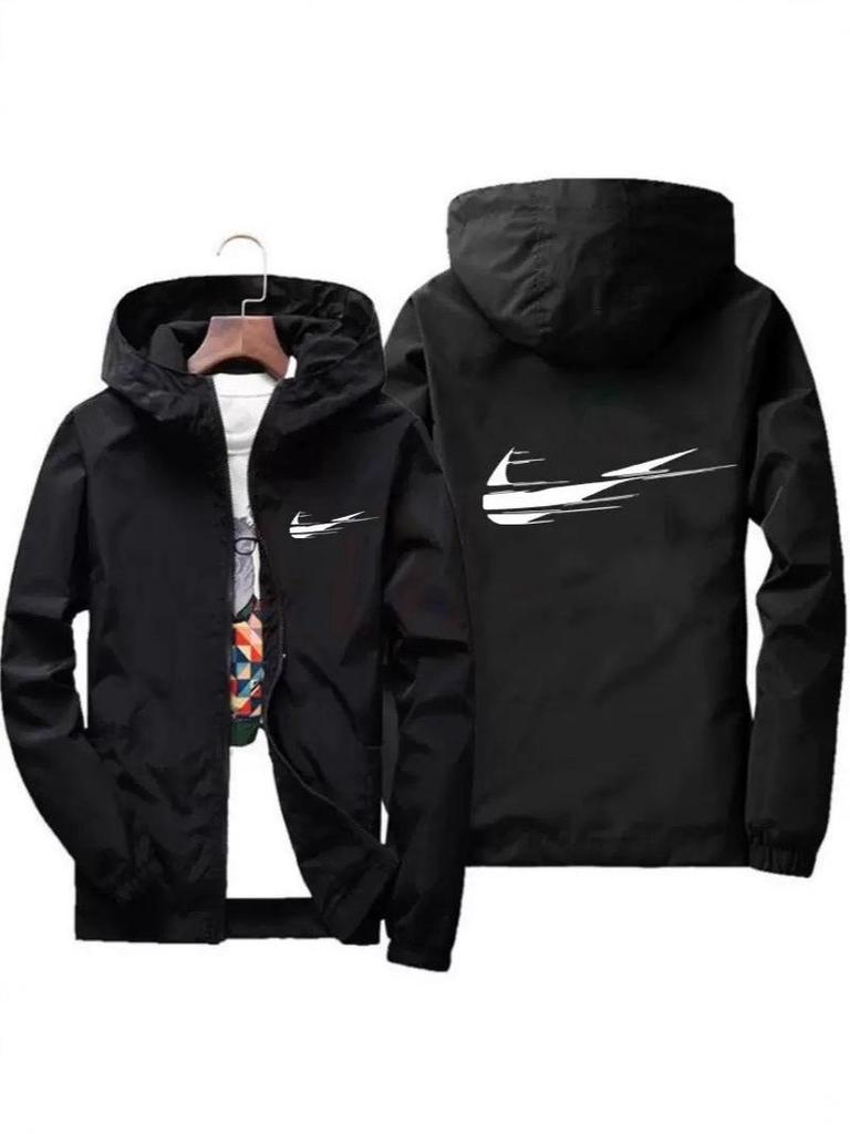 Men's Casual Korean Style Hooded Jacket - Trendy Spring/Autumn Plus Size