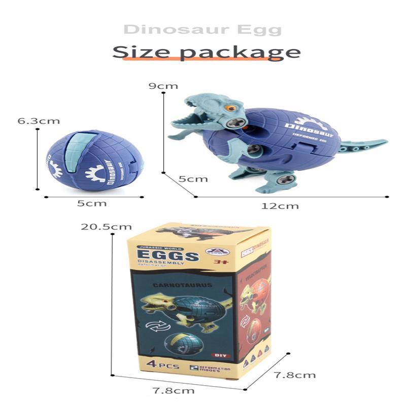 DIY Szétszerelés Összeszerelés Dinoszaurusz Játékszett Csavaros Kombináció Összeszerelhető Dinoszaurusz Modell Oktatójáték Gyerekeknek Gyerekeknek Ajándék