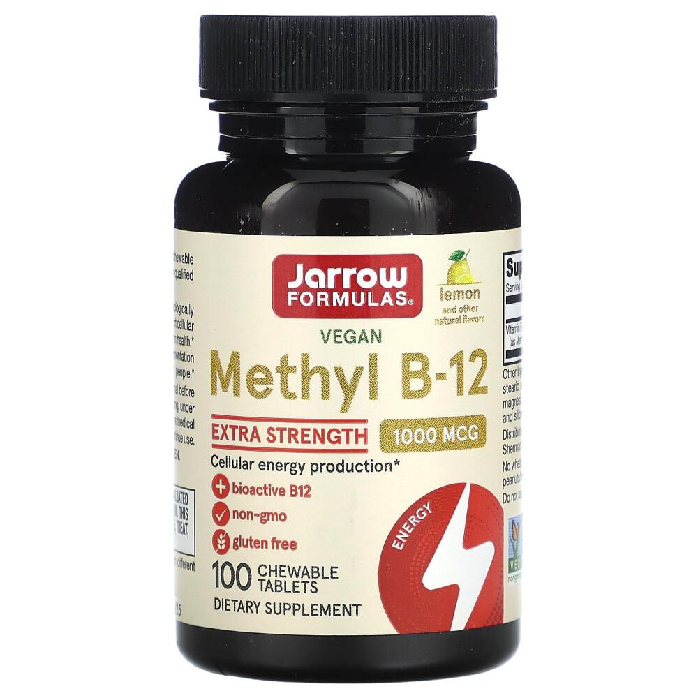 iHerb Jarrow Formulas Methyl B12 Lemon 1000mcg Chewable Lozenges, 2 x 100 Tablets