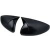 2 Pcs For Volkswagen VW Polo MK5 6R 6C 2009-2017 ABS Side Rearview Wing Mirror Cover Caps Shell Trim OX Horn Style Exterior