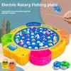 Elektriline Muusika Pöörlev Kalapüügiketaste Mängukomplekt Poisid ja Tüdrukud Laste Kalapüügimänguasi