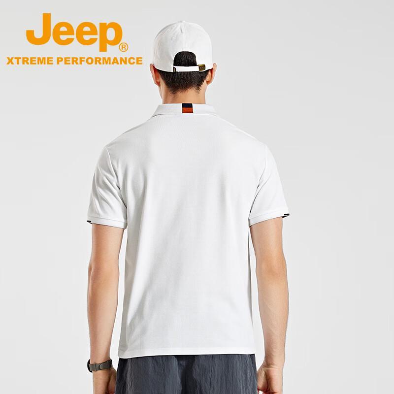Jeep Men's Short-Sleeve Quick-Dry Polo Shirt