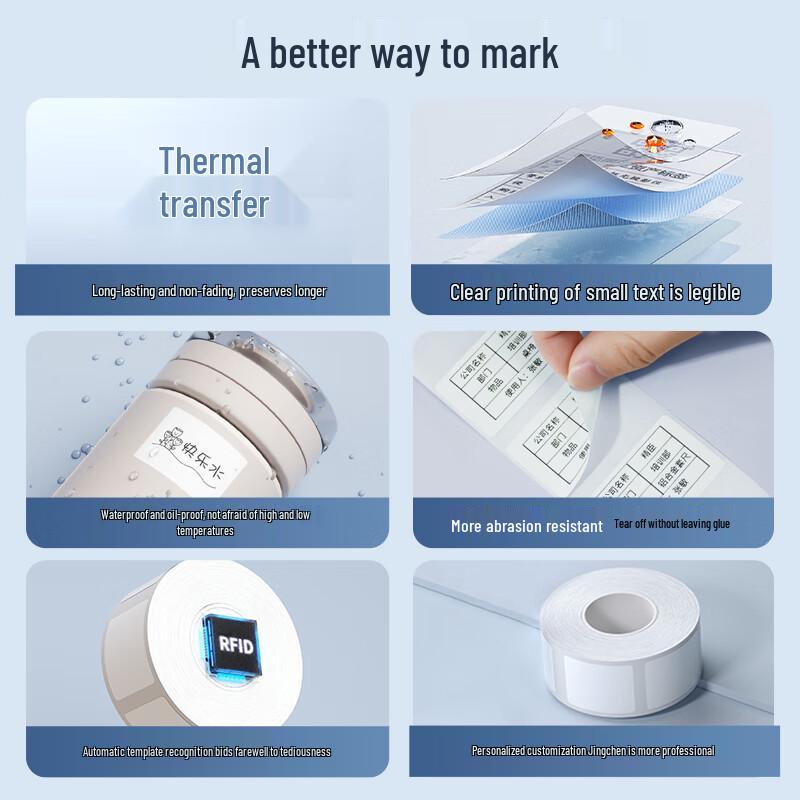 Jingchen M2/M3/B32/Z401 Cable Label Paper