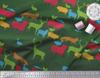 Soimoi Japan Crepe Satin Fabric Birds & Animals Hand Drawn Print Fabric by Metre 42 Inch