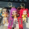 New Style KPOP Demon Hunters Adorable Cartoon Keychains Bag Pendants Holiday Fan Gifts and Presents Durable Long Lasting