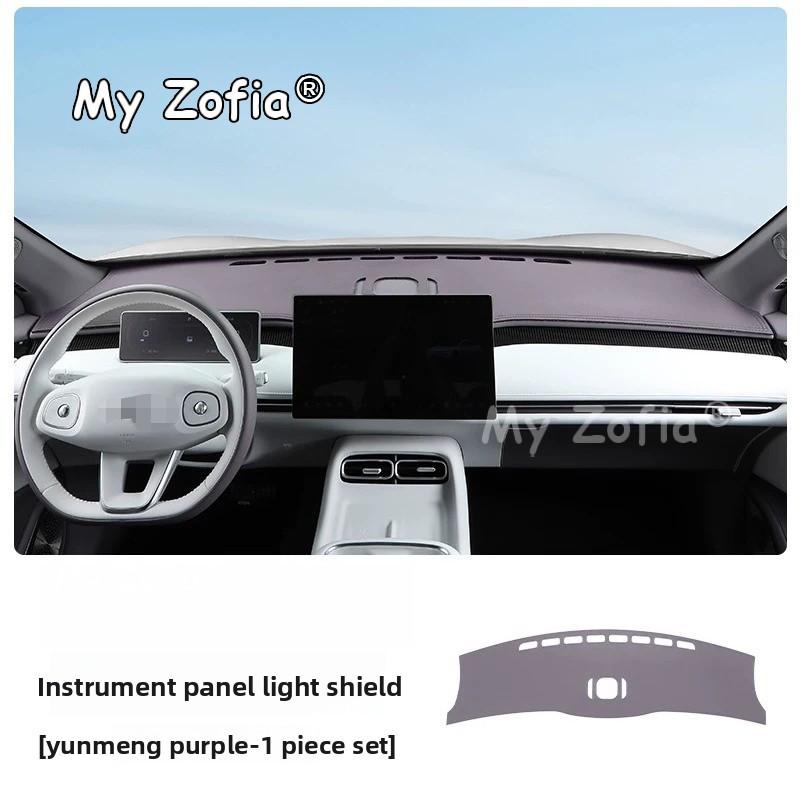 Car Dashboard Anti-Glare Mat Non-Slip Heat Insulation Ray Blocking Dust Proof Accessories For Changan Qiyuan Nevo A06 2026 2027