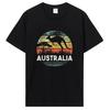 Australia Day Funny Australian Kangaroo Vintage T Shirts Cotton Streetwear Short Sleeve Birthday Gifts T-shirt Clothing