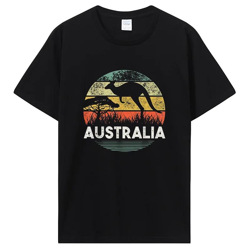 Australia Day Funny Australian Kangaroo Vintage T Shirts ... XL