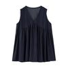 Chuyu Women's 2026 Summer Sleeveless Pleated Babydoll Blouse